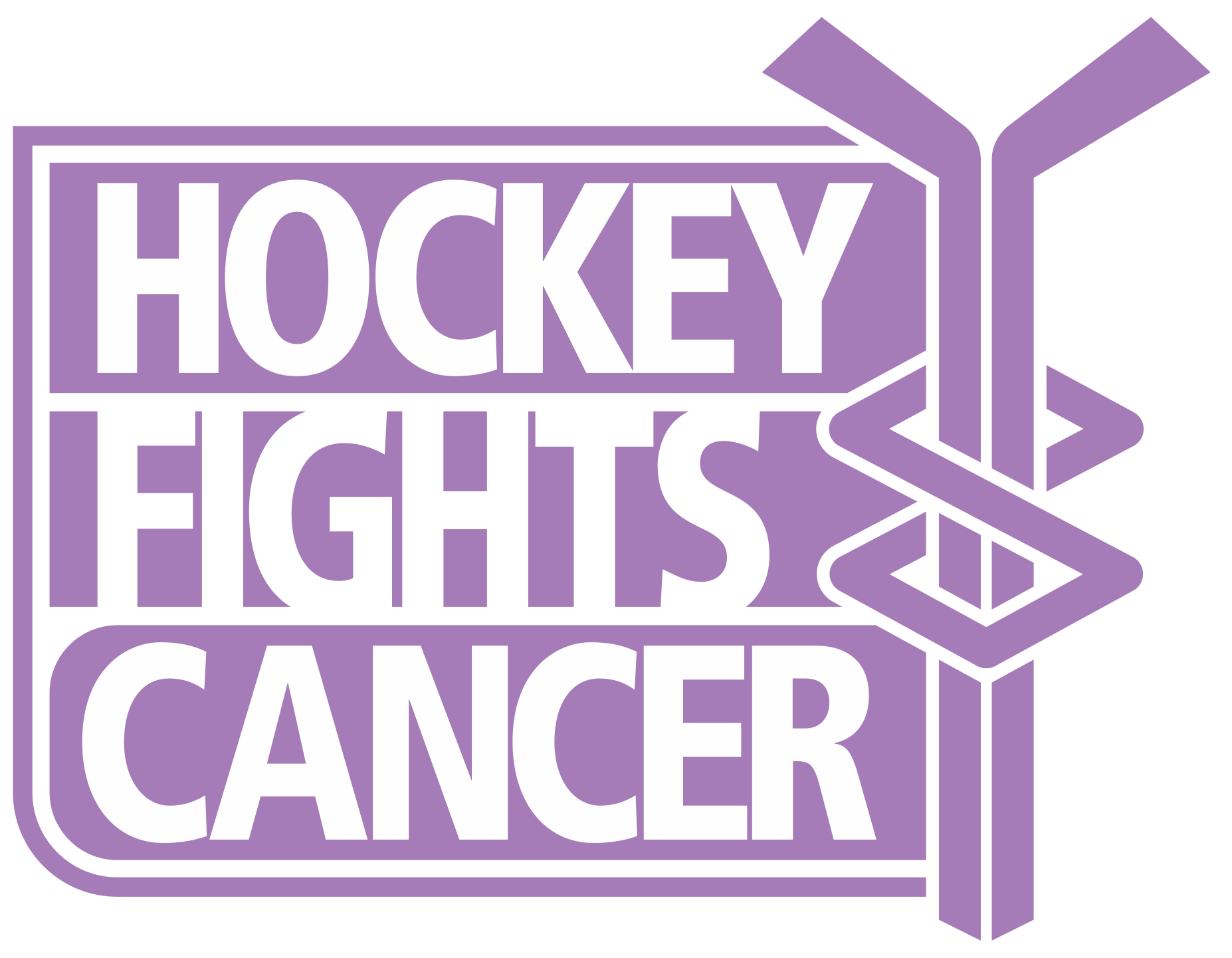 Hockey Fights Cancer Logo Hockey Fights Cancer Logo